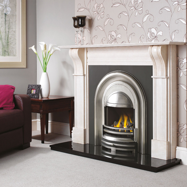 Cast Tec Durham Marble Fireplace | Flames.co.uk