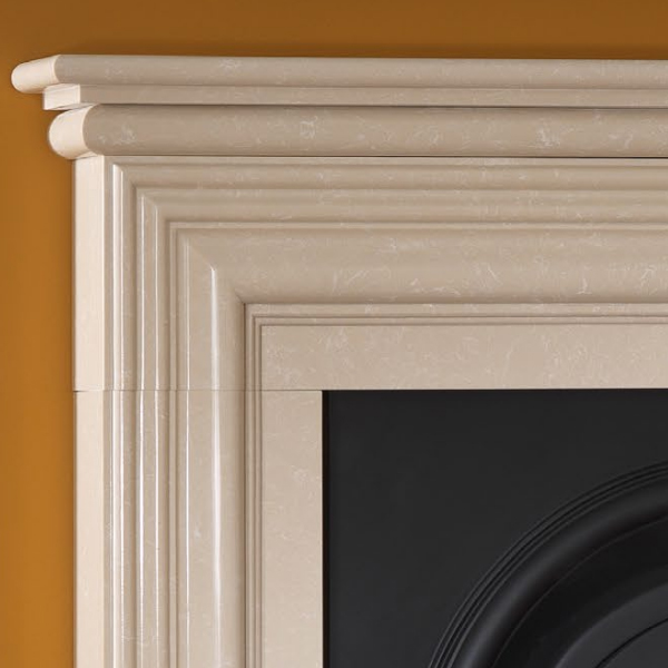 Cast Tec Hexham Marble Fireplace | Flames.co.uk