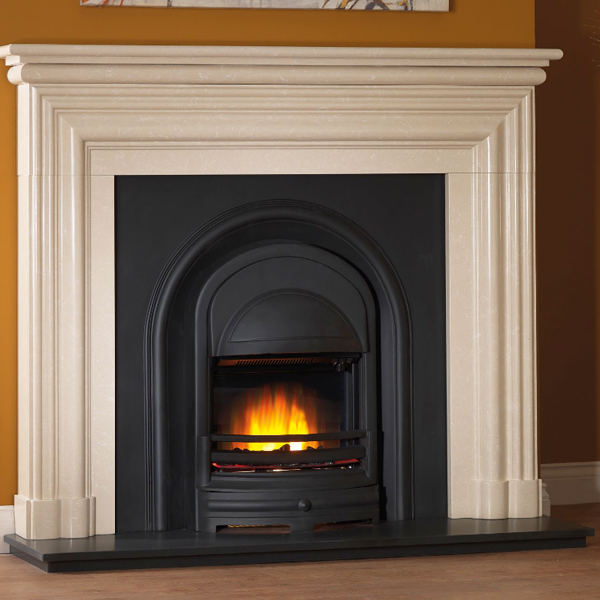 Cast Tec Hexham Marble Fireplace, A Plus Fireplaces Granite And Marble Inc