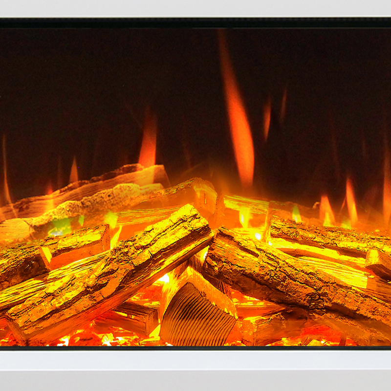 Celsi DLX 1000 Monroe 3-Sided Glass Smart Electric Fireplace Suite