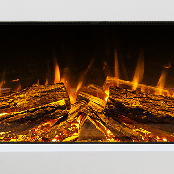 Celsi DLX 1250 Monroe 3-Sided Glass Smart Electric Fireplace Suite