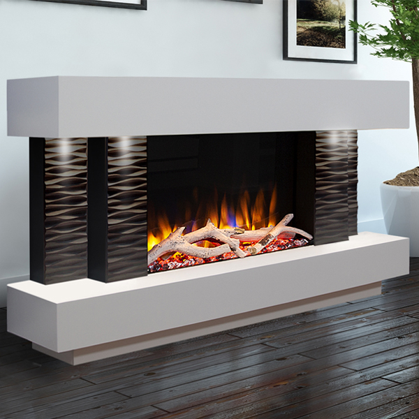 Celsi Ultiflame VR Gemma Illumia 600 Electric Fireplace Suite
