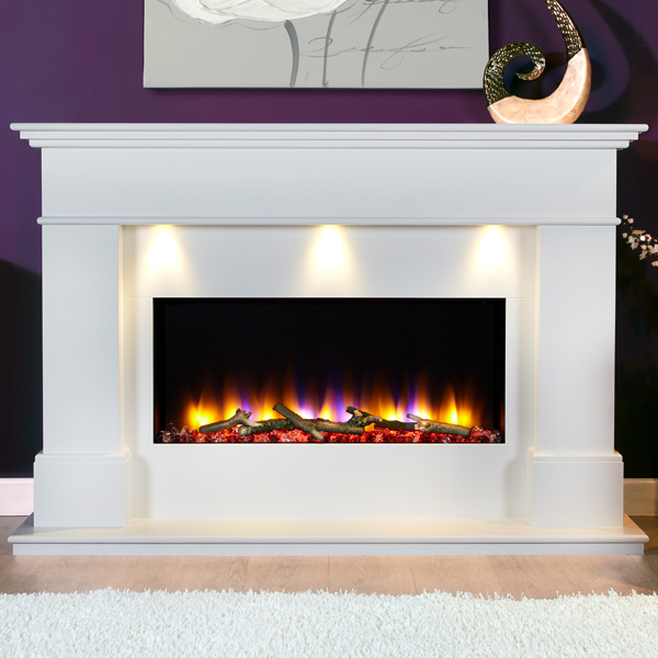 Celsi Ultiflame Vr Adour Elite Illumia Electric Fireplace Suite
