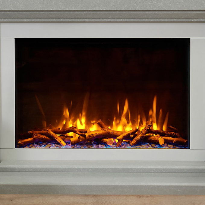 Charlton & Jenrick iRange i790e Slimline Electric Fire | Flames.co.uk
