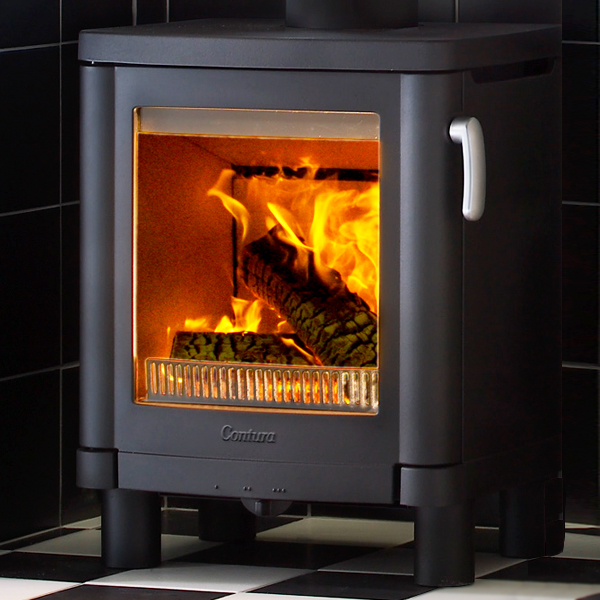 Contura 51L Wood Burning Stove Flames.co.uk