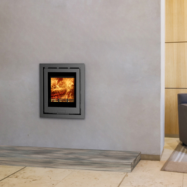 Di Lusso R5 Eco Inset Wood Burning Stove with 3 or 4 Sided Frame ...
