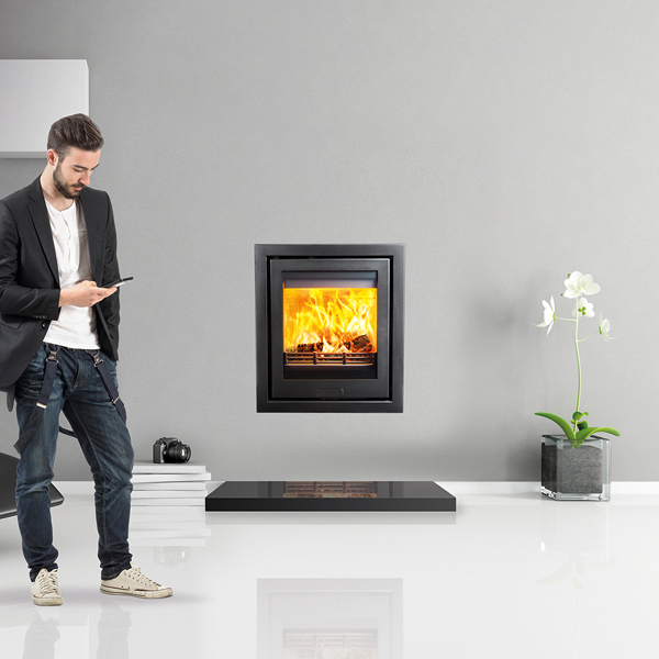 Di Lusso Eco R5 Inset Wood Burning Stove | Flames.co.uk