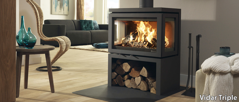 Vidar Triple Wood Stove