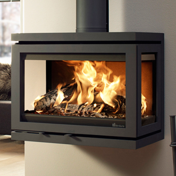Dik Geurts Vidar Wall Wood Burning Stove Flames Co Uk