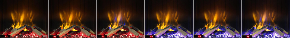 Dimplex Laverton Flame Colours