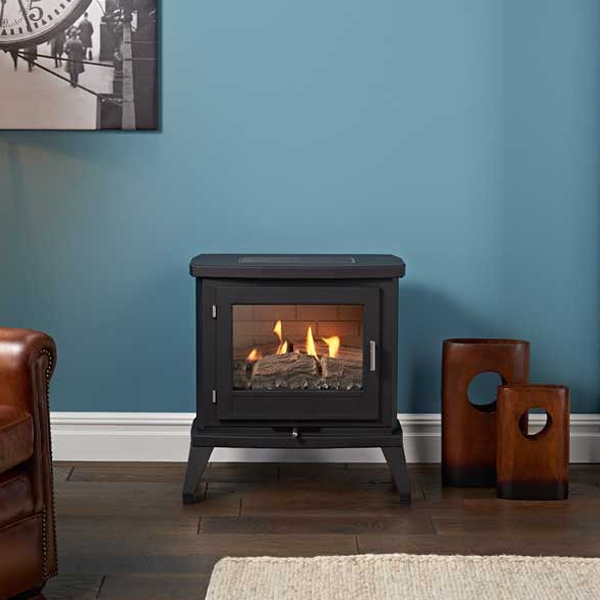 Ekofires 6030 Flueless Gas Stove Flames.co.uk