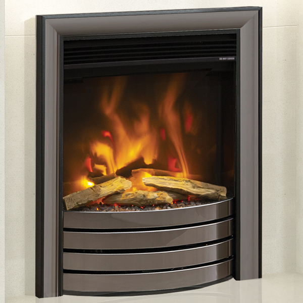 Elgin & Hall Pryzm Devotion with 4 Bar Fret 16'' Electric Fire