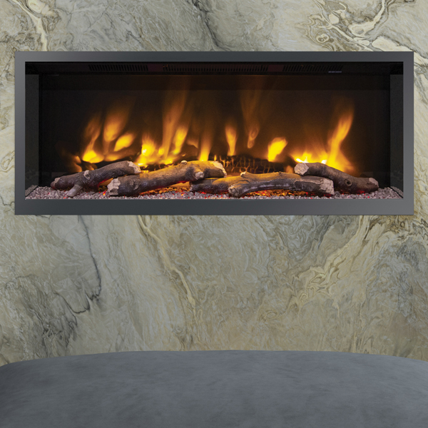 Elgin & Hall Pryzm 42 Volta Inset Hole in the Wall Electric Fire