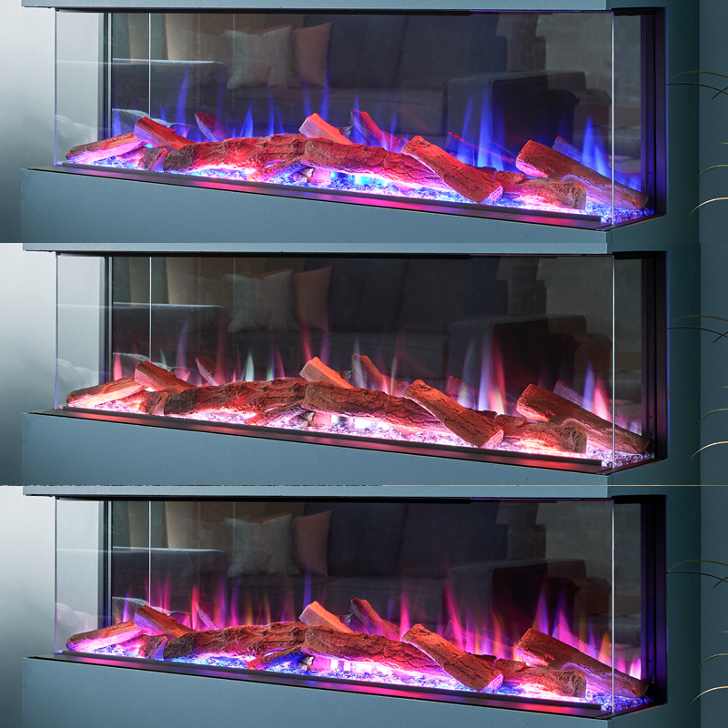 Enya Flame EF1500D Deep Format 3D Electric Fire | Flames.co.uk