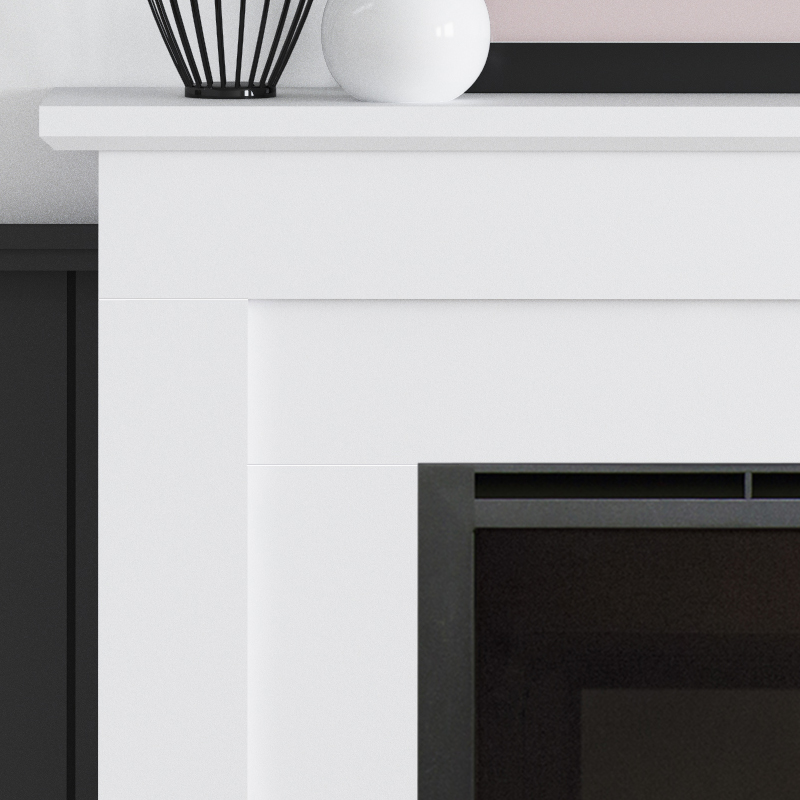 FLARE Beadnell Electric Fireplace Suite | Flames.co.uk