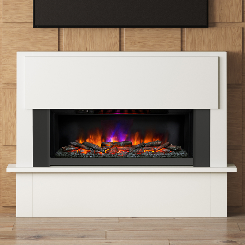 FLARE Fairview Electric Fireplace Suite
