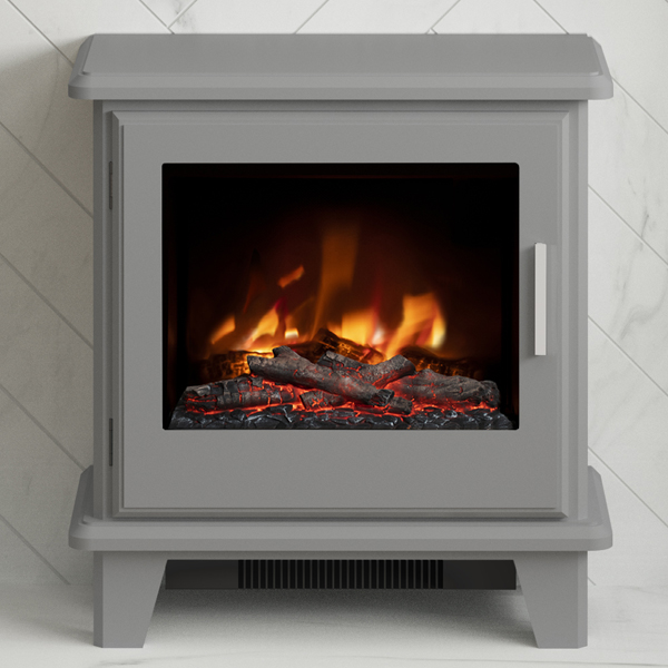 FLARE Collection by Be Modern Southgate Electric Stove - Dark Grey