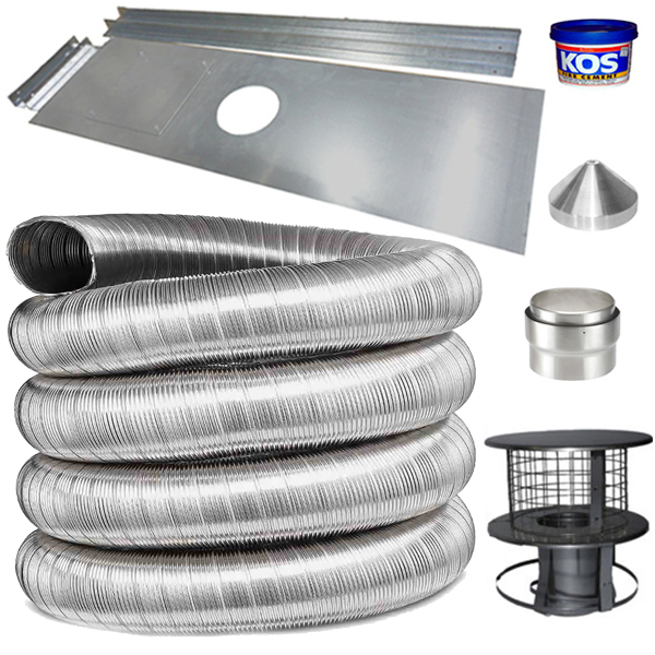 Complete Flue Liner Kit For Wood Multi Fuel Stoves Flames Co Uk