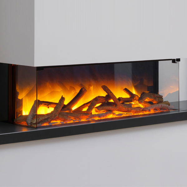 Flamerite Glazer 900 3 Sided Electric Fire Flames Co Uk Flamerite Glazer 900 3 Sided Electric Fire Flames Co Uk