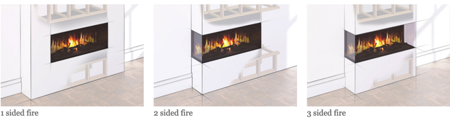 Flamerite Radia Installation Options