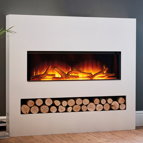 Flamerite Gotham 900 Electric Fire with Freestanding Suite