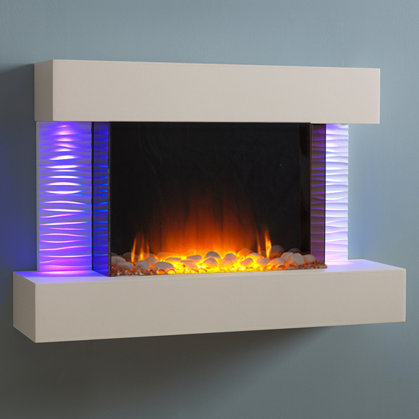 Flamerite Luma 900 Wall Mounted Electric Fireplace