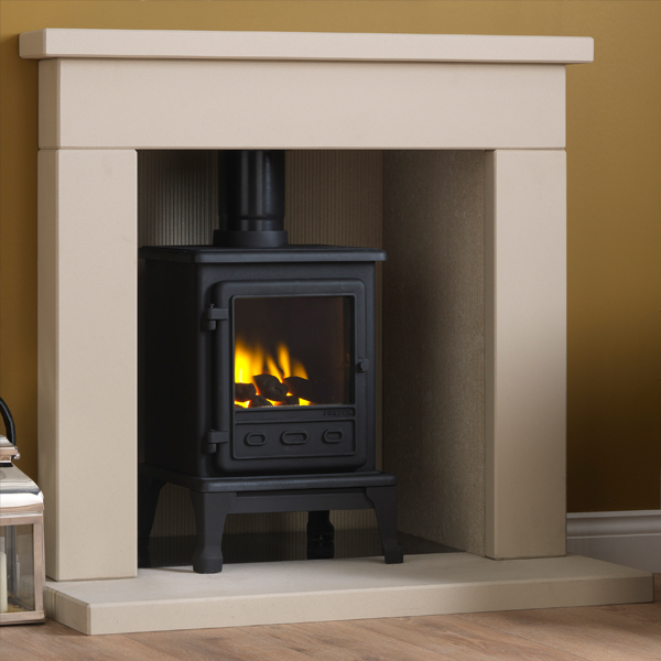 Gallery Durrington 42 Fireplace With Optional Firefox 5 Gas Stove