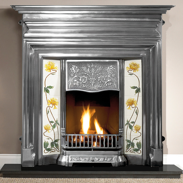 Gallery Edwardian 48 Cast Iron, How To Clean Cast Iron Fire Surround