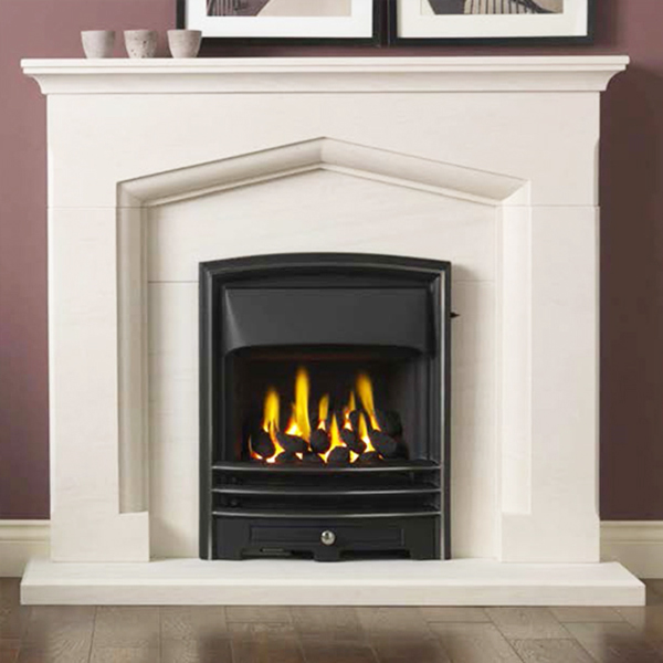 Gallery Kendal Portuguese Limestone Fireplace Suite Flames Co Uk