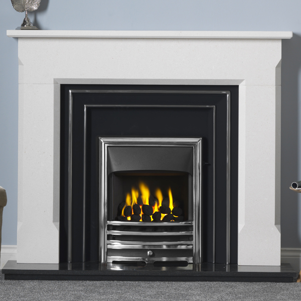 Gallery Sienna Agean Limestone Fireplace