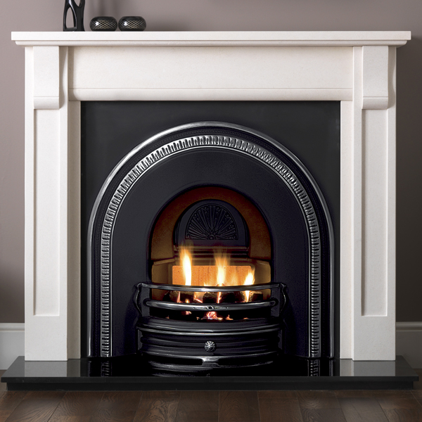 Gallery Verona Agean Limestone Fireplace Flames Co Uk
