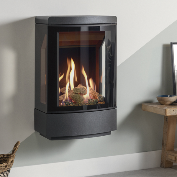 Gazco Loft Wall Mounted Balanced Flue Gas Stove