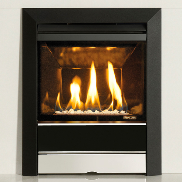 Gazco Logic HE Tempo Balanced Flue Convector Gas Fire Flames.co.uk
