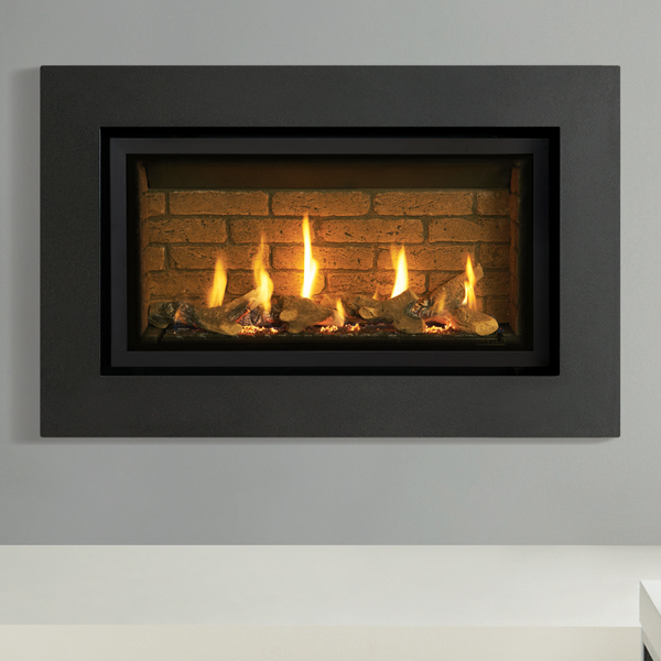 Gazco Studio Slimline Expression Balanced Flue Gas Fire Flames.co.uk