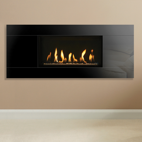 Gazco Studio Slimline Glass Balanced Flue Gas Fire