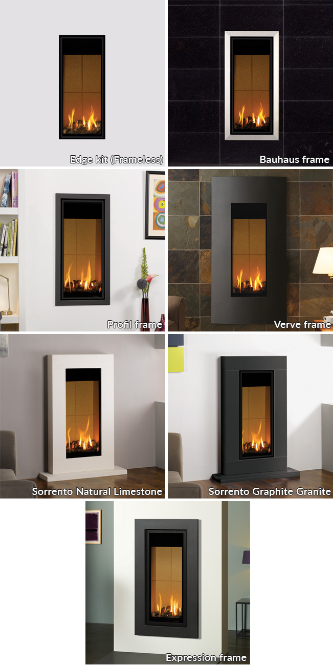 Gazco Studio 22 Frame Options