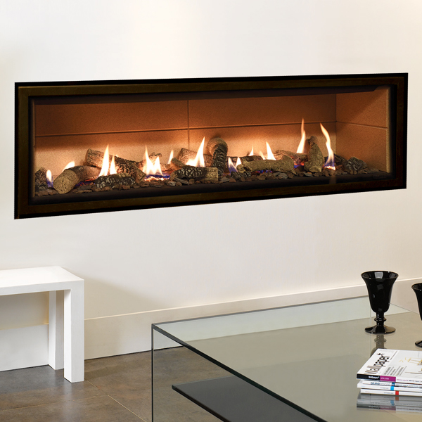 Gazco Studio Edge Balanced Flue Gas Fire Flames.co.uk