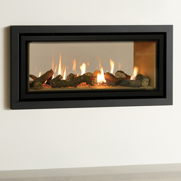 Gazco Studio 2 Duplex Double Sided Balanced Flue Gas Fire Flames Co Uk