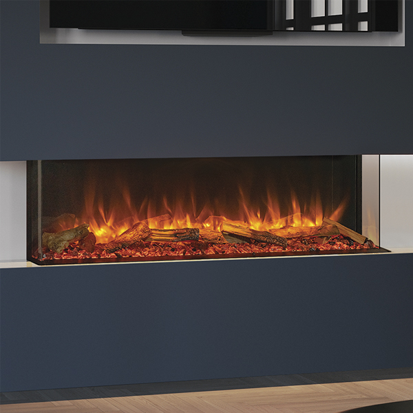 Gazco eReflex 135RW 1-2-3 Sided Electric Fire
