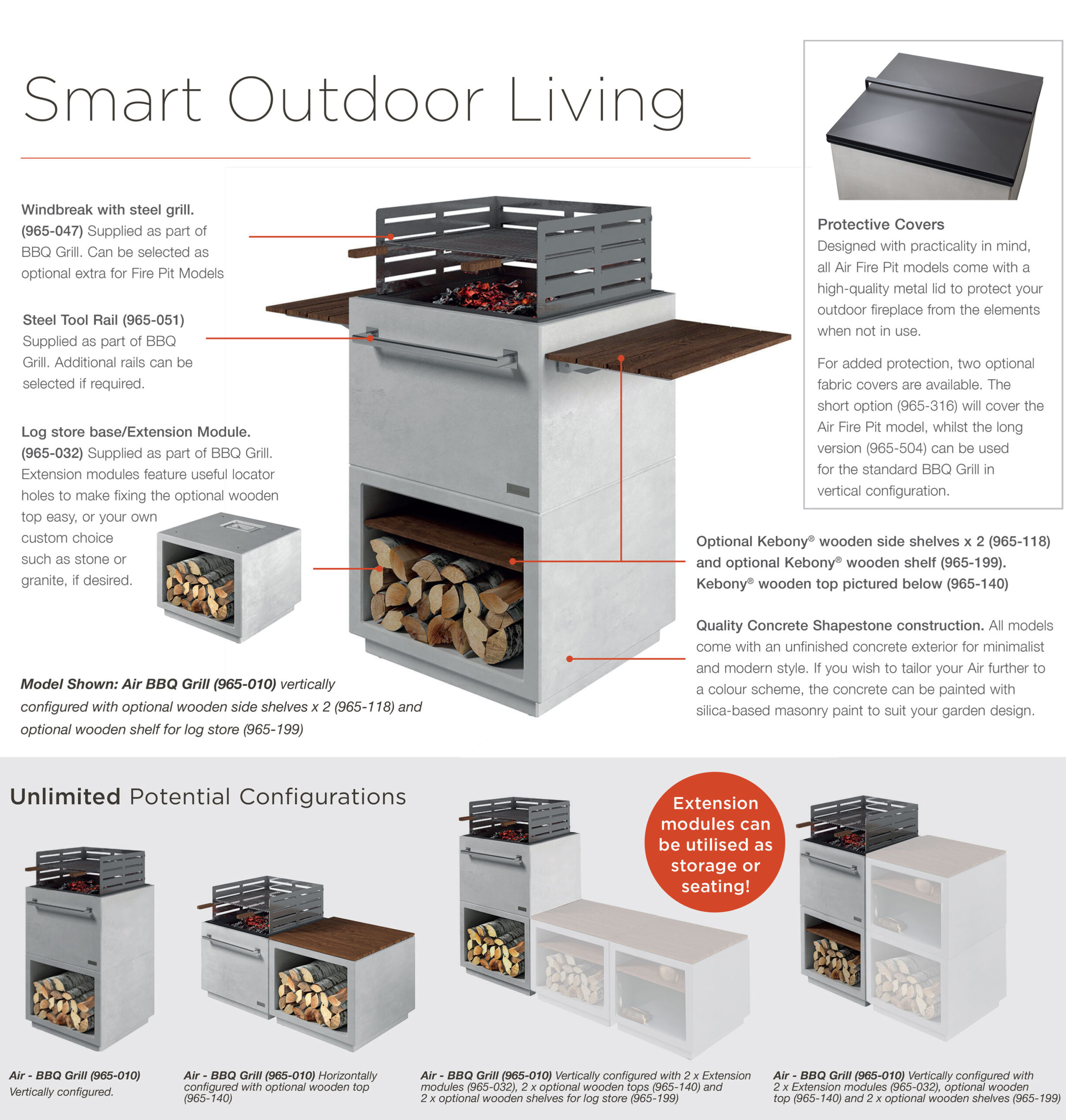 Nordpeis Air BBQ Grill Spec