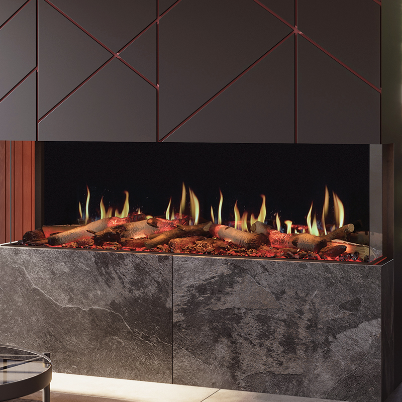 その他 FIRE Faca Onyx Fusion 150RW LCD Electric Fire | Flames.co.uk