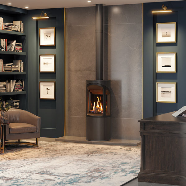 Onyx Liv 3 Balanced Flue Gas Stove Flames.co.uk