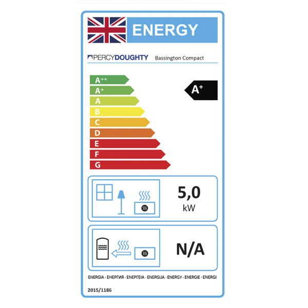 Penman Bassington Compact MultiFuel Eco Stove Flames.co.uk