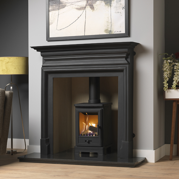 Penman Bassington Compact MultiFuel Eco Stove Flames.co.uk