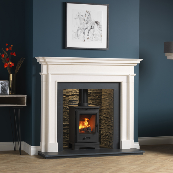 Penman Bassington Compact MultiFuel Eco Stove Flames.co.uk
