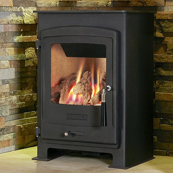 Portway 1 Balanced Flue Gas Stove Flames.co.uk