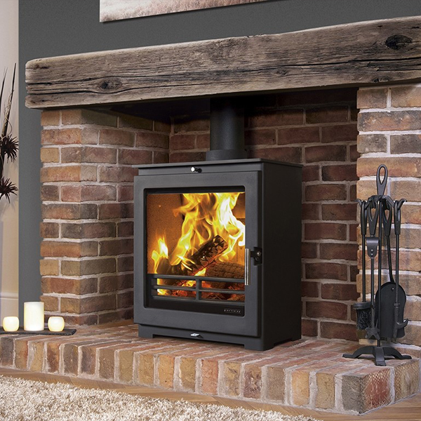 Portway Arundel XL Dedicated Wood Burning Stove Flames.co.uk