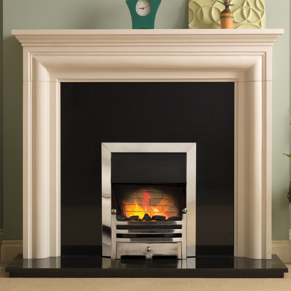 Pureglow Wenlock Limestone Fireplace