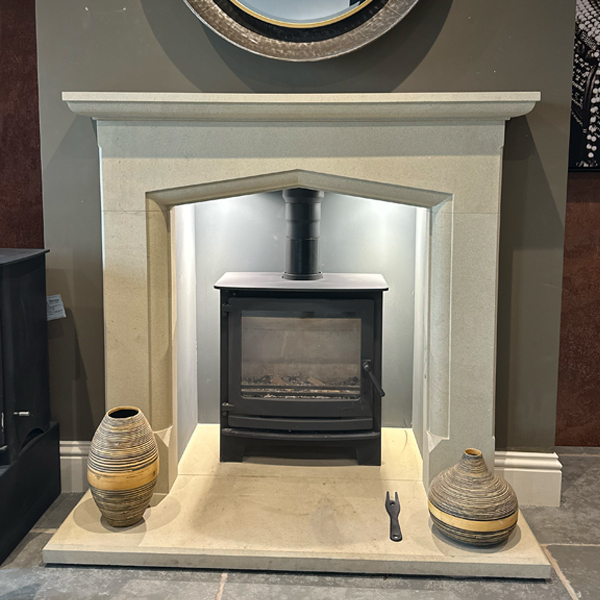 Bespoke Handmade Sandstone Fireplace - Showroom Clearance Collection Only
