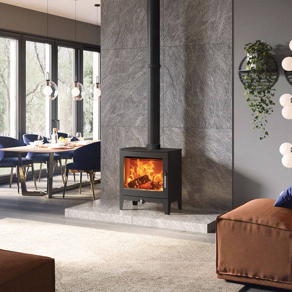 Stovax Futura 8 Ecodesign Plus Wood Burning Stove Flames.co.uk